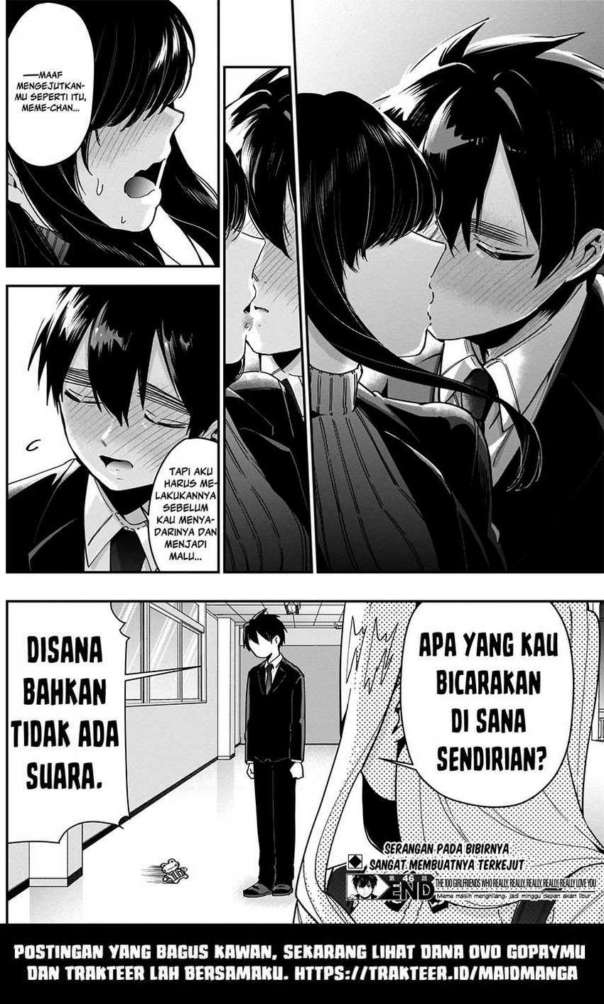 Kimi no Koto ga Dai Dai Dai Dai Daisuki na 100-ri no Kanojo Chapter 46 - halaman 22
