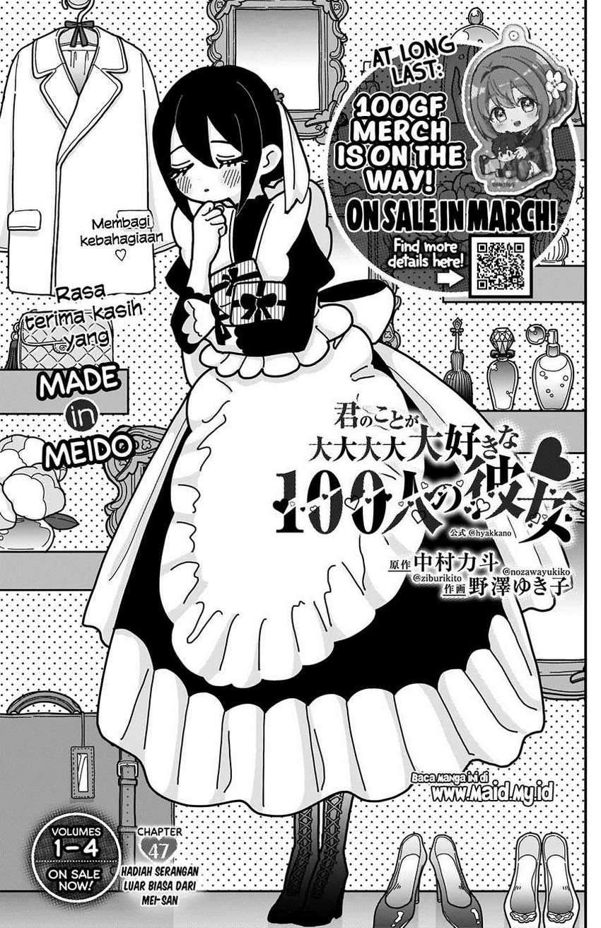 Kimi no Koto ga Dai Dai Dai Dai Daisuki na 100-ri no Kanojo Chapter 47 - halaman 3