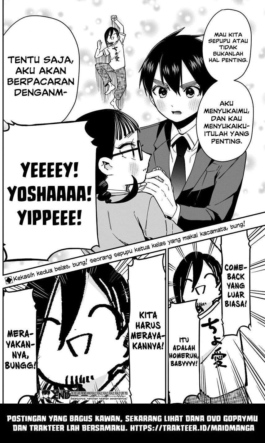 Kimi no Koto ga Dai Dai Dai Dai Daisuki na 100-ri no Kanojo Chapter 51 - halaman 22
