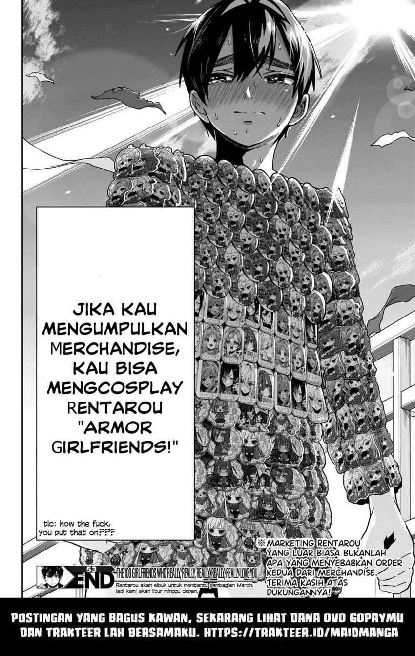 Kimi no Koto ga Dai Dai Dai Dai Daisuki na 100-ri no Kanojo Chapter 53 - halaman 22