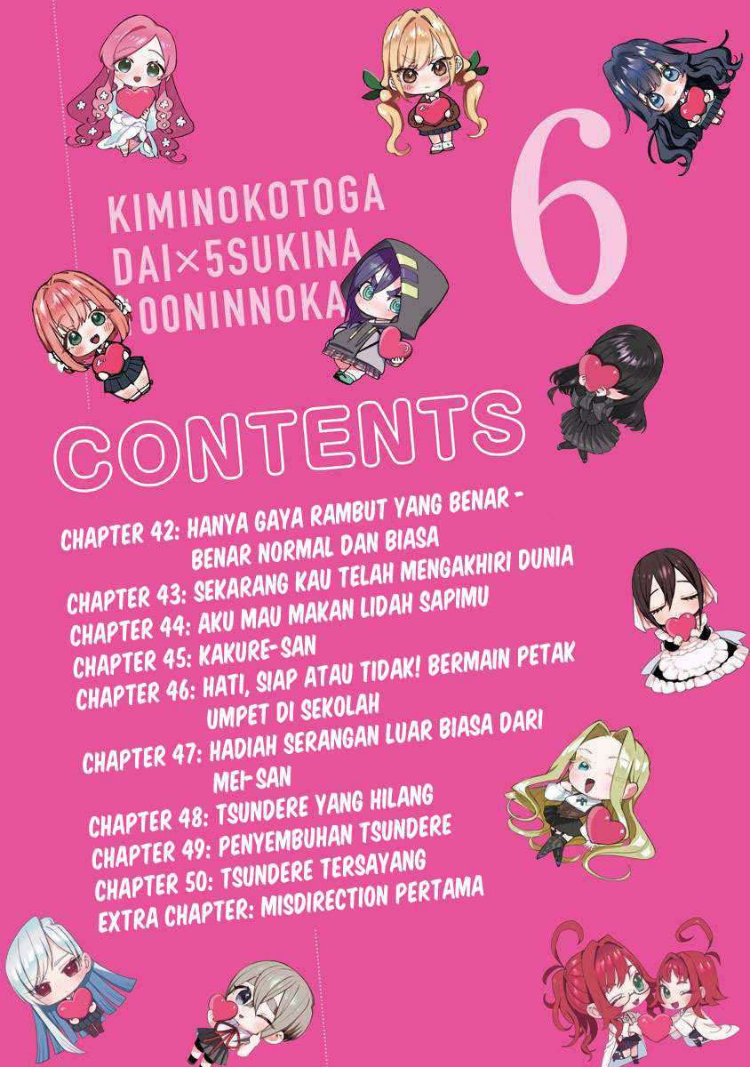 Kimi no Koto ga Dai Dai Dai Dai Daisuki na 100-ri no Kanojo Chapter 54.3 - halaman 4