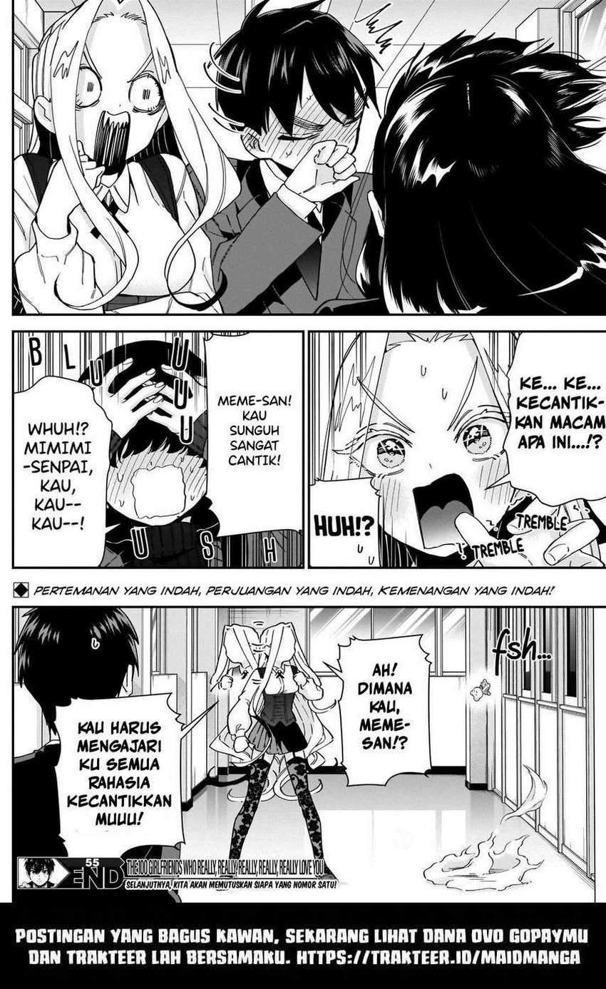 Kimi no Koto ga Dai Dai Dai Dai Daisuki na 100-ri no Kanojo Chapter 55 - halaman 22