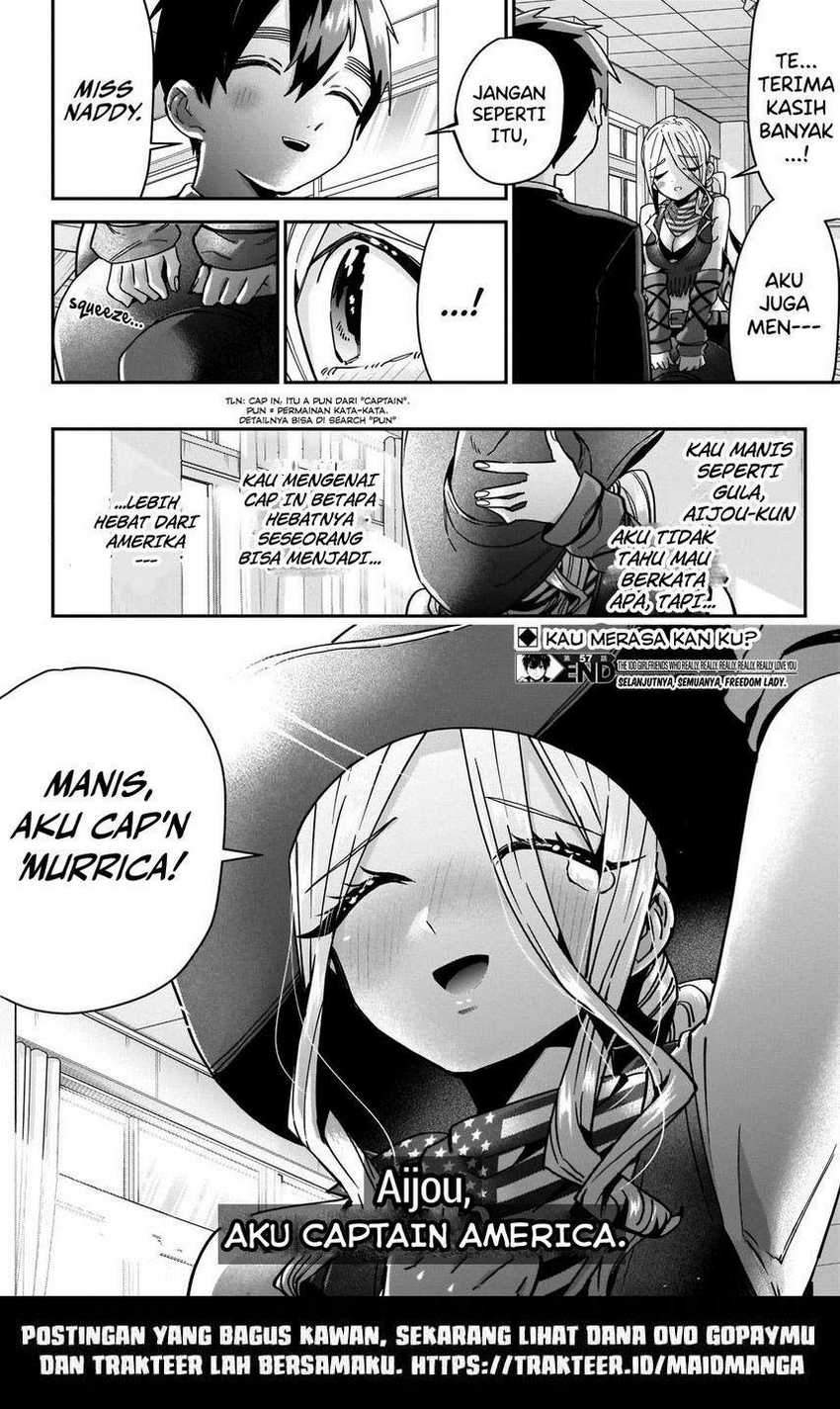 Kimi no Koto ga Dai Dai Dai Dai Daisuki na 100-ri no Kanojo Chapter 57 - halaman 22