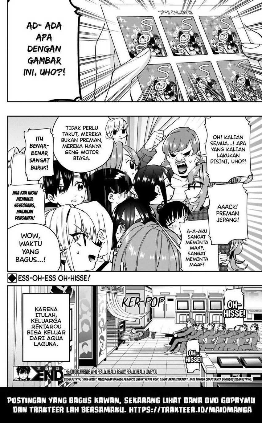 Kimi no Koto ga Dai Dai Dai Dai Daisuki na 100-ri no Kanojo Chapter 59 - halaman 22