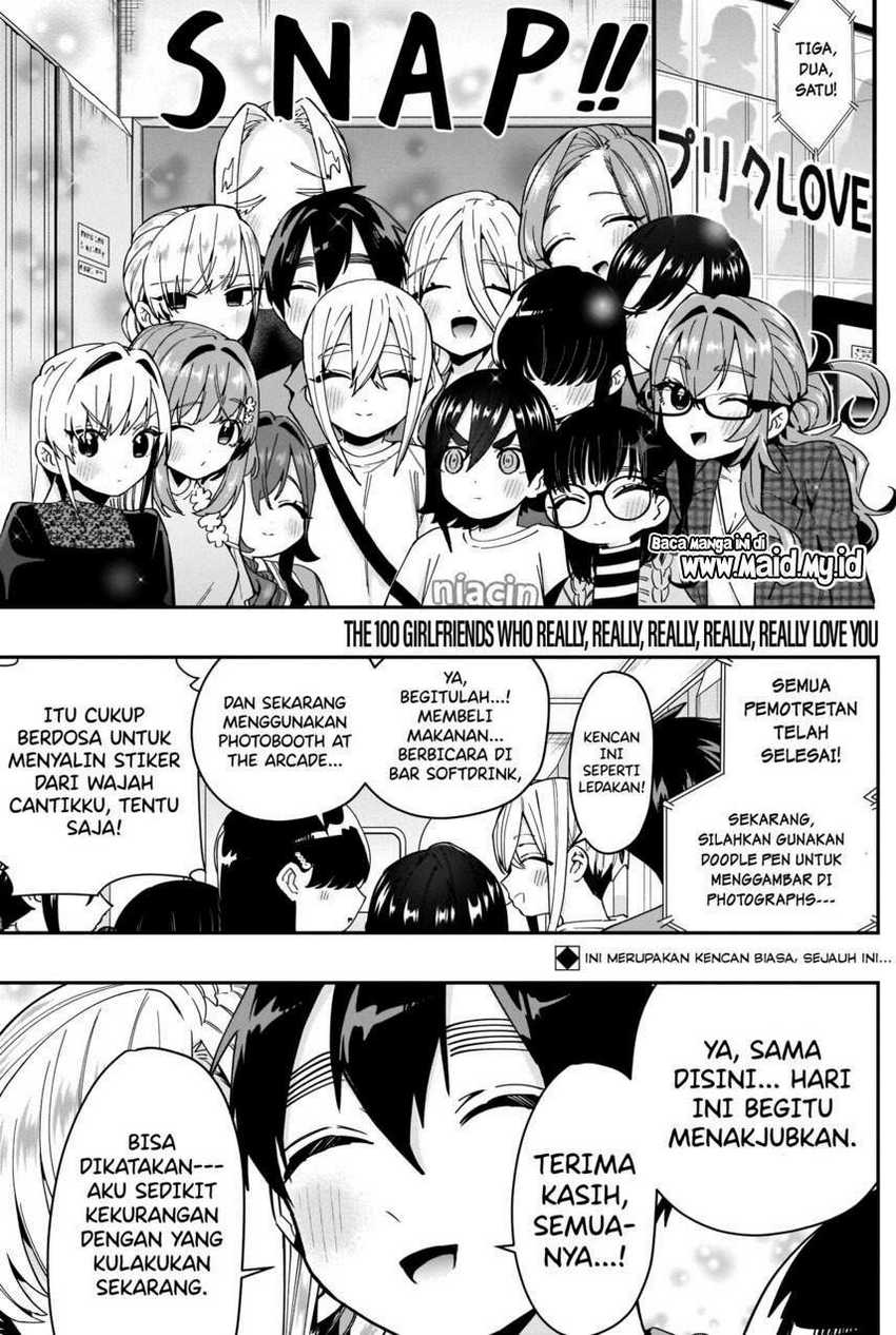 Kimi no Koto ga Dai Dai Dai Dai Daisuki na 100-ri no Kanojo Chapter 59 - halaman 3