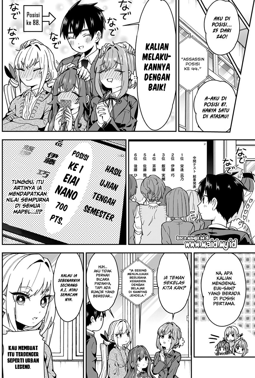Kimi no Koto ga Dai Dai Dai Dai Daisuki na 100-ri no Kanojo Chapter 6 - halaman 8