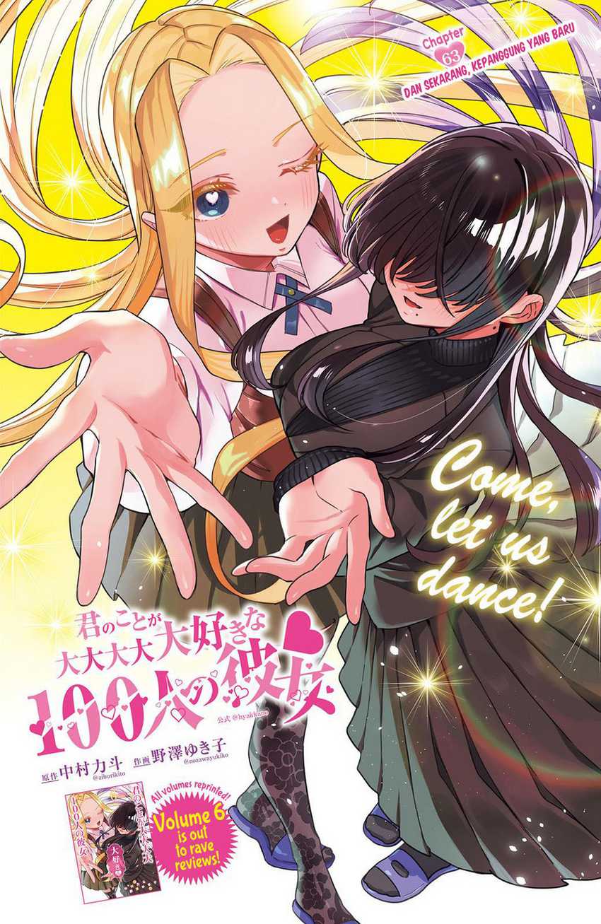 Kimi no Koto ga Dai Dai Dai Dai Daisuki na 100-ri no Kanojo Chapter 63 - halaman 3