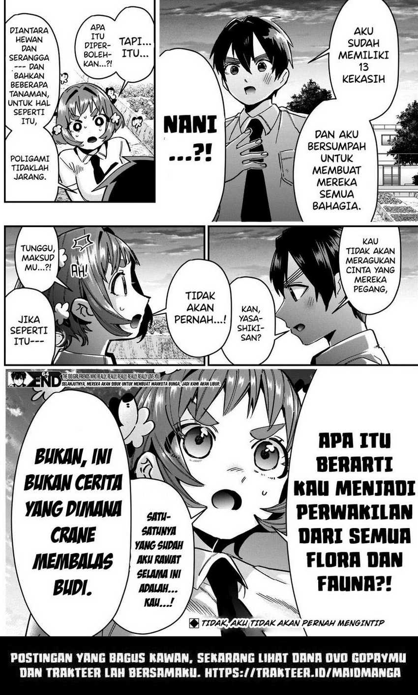 Kimi no Koto ga Dai Dai Dai Dai Daisuki na 100-ri no Kanojo Chapter 64 - halaman 22