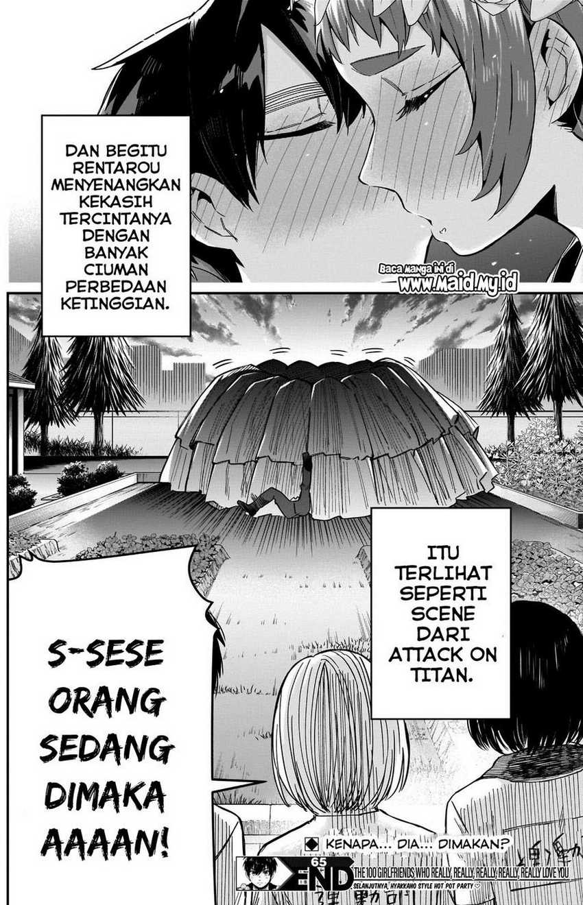 Kimi no Koto ga Dai Dai Dai Dai Daisuki na 100-ri no Kanojo Chapter 65 - halaman 16