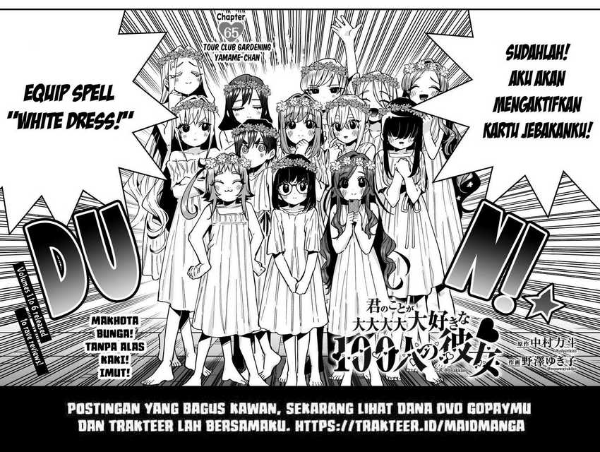 Kimi no Koto ga Dai Dai Dai Dai Daisuki na 100-ri no Kanojo Chapter 65 - halaman 17