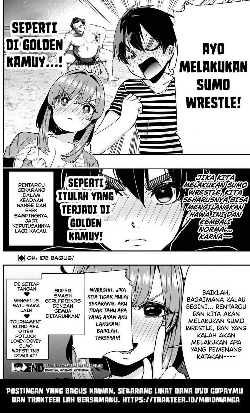 Kimi no Koto ga Dai Dai Dai Dai Daisuki na 100-ri no Kanojo Chapter 66 - halaman 18
