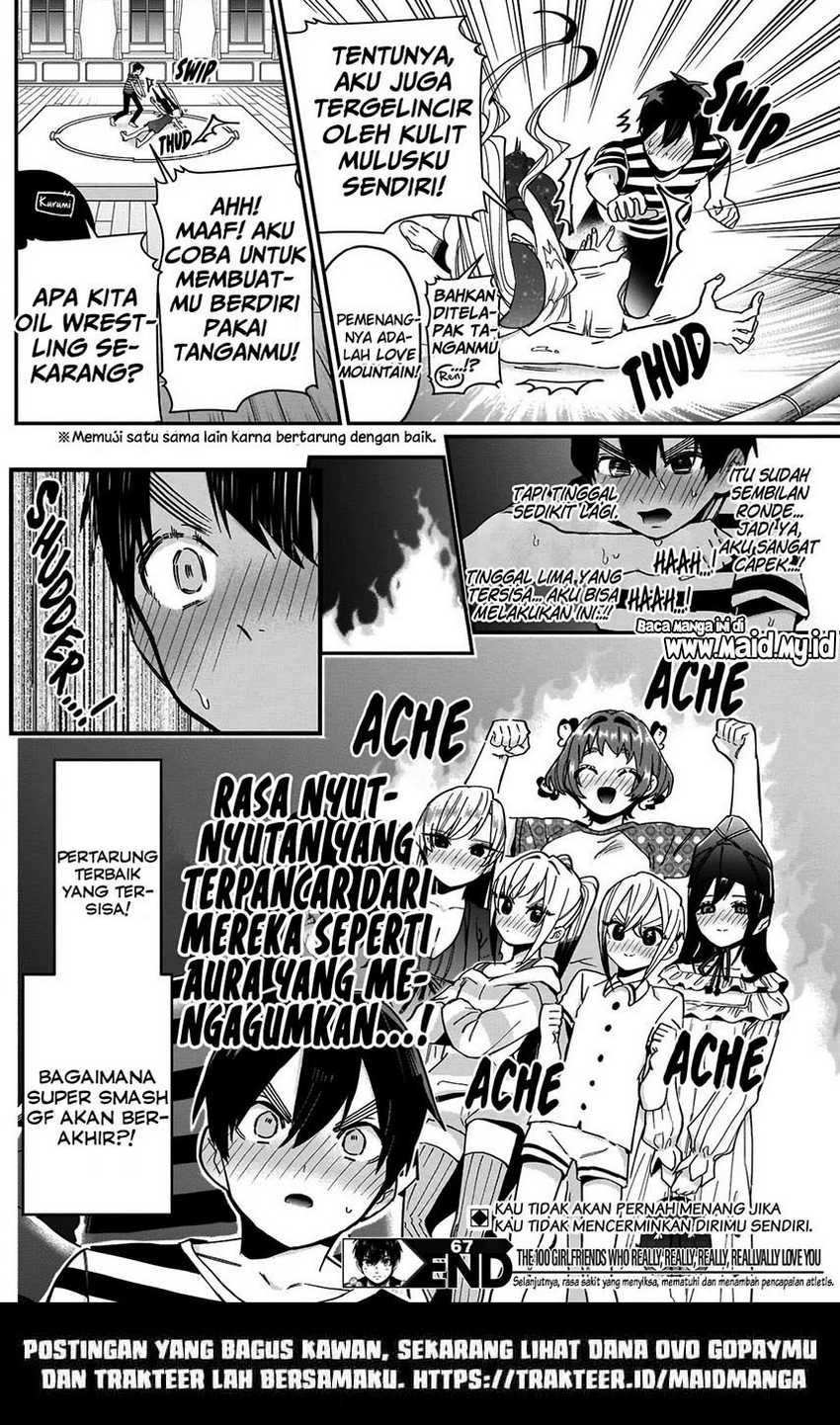 Kimi no Koto ga Dai Dai Dai Dai Daisuki na 100-ri no Kanojo Chapter 67 - halaman 22