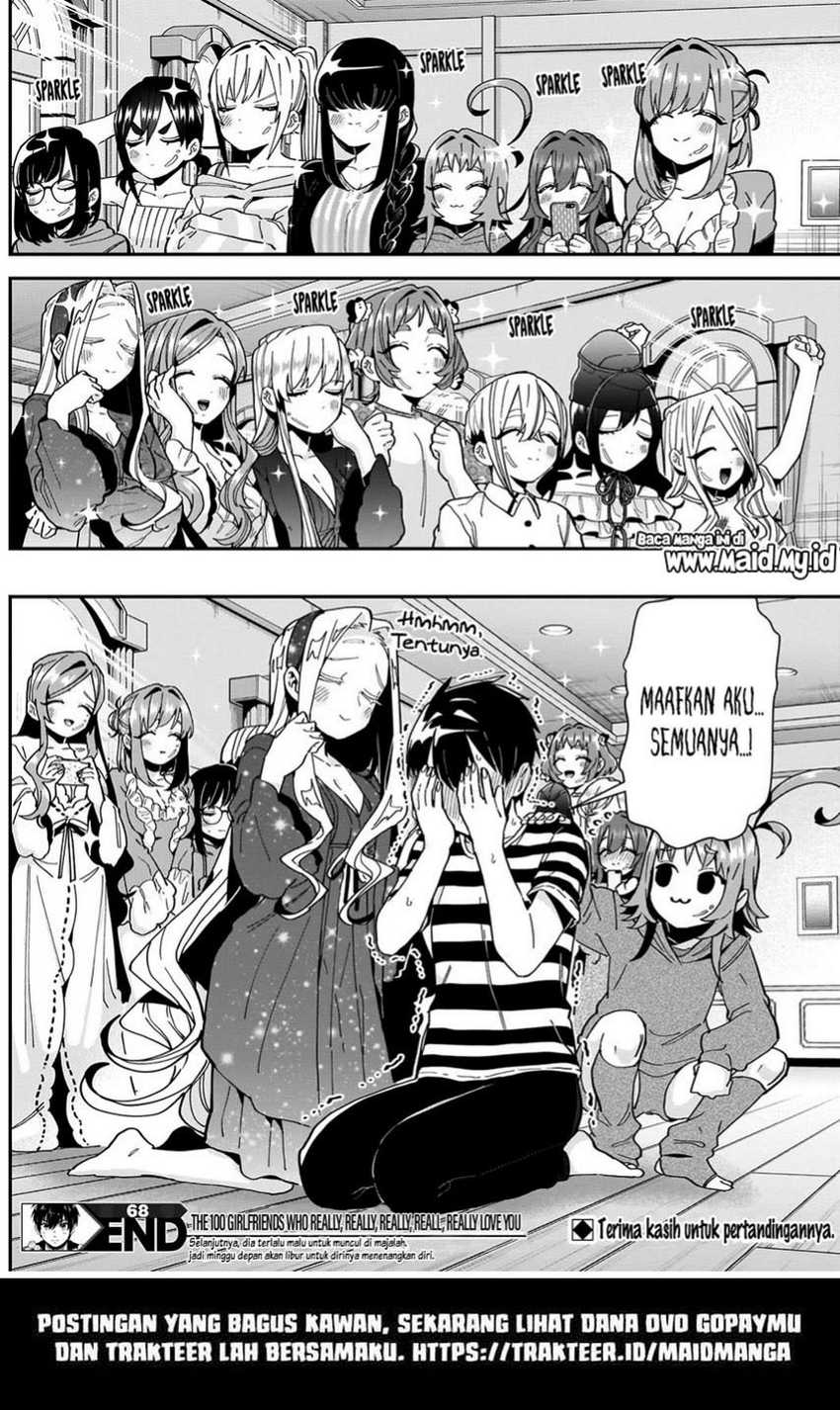 Kimi no Koto ga Dai Dai Dai Dai Daisuki na 100-ri no Kanojo Chapter 68 - halaman 21