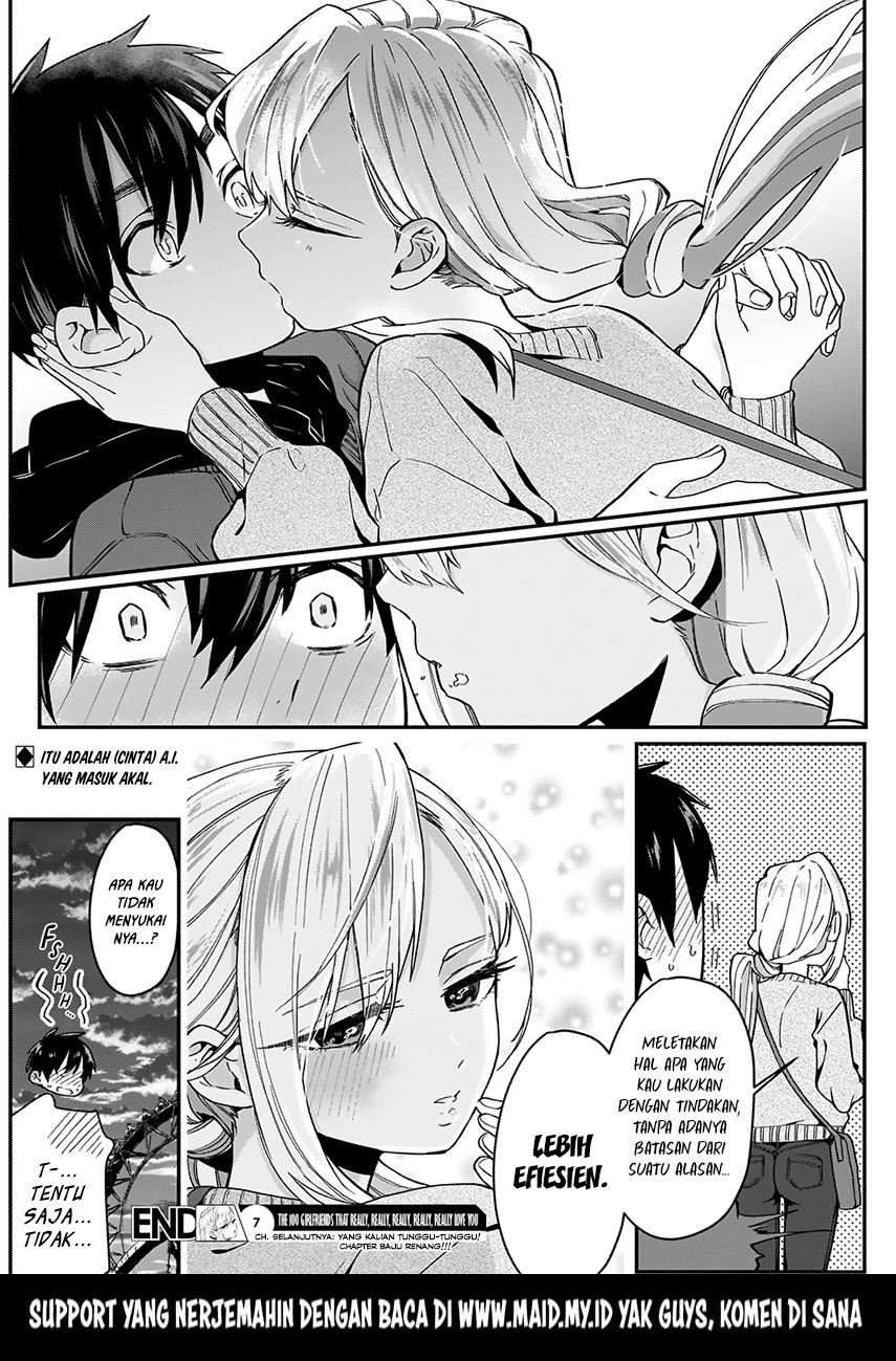 Kimi no Koto ga Dai Dai Dai Dai Daisuki na 100-ri no Kanojo Chapter 7 - halaman 11