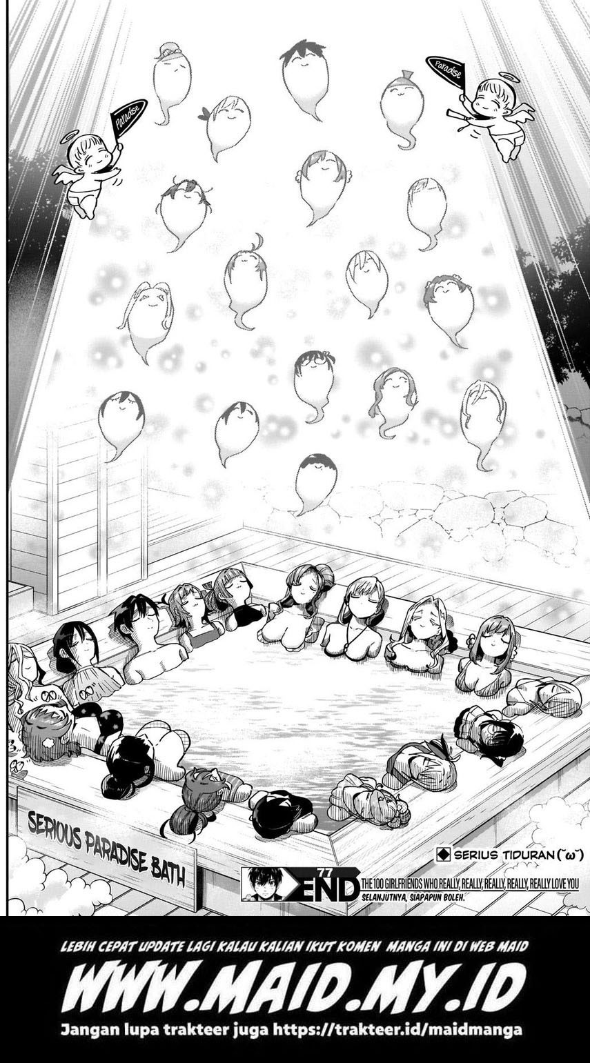 Kimi no Koto ga Dai Dai Dai Dai Daisuki na 100-ri no Kanojo Chapter 77 - halaman 21