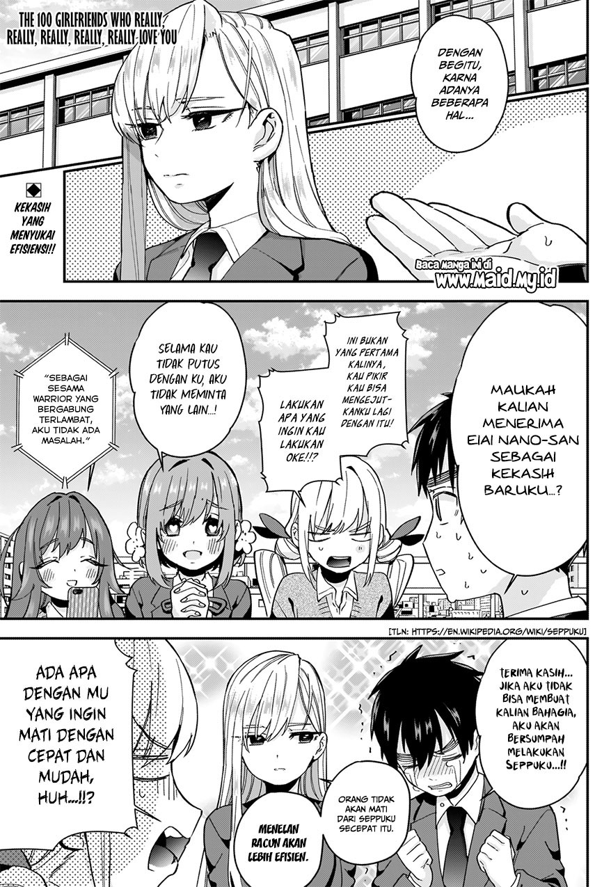 Kimi no Koto ga Dai Dai Dai Dai Daisuki na 100-ri no Kanojo Chapter 8 - halaman 5