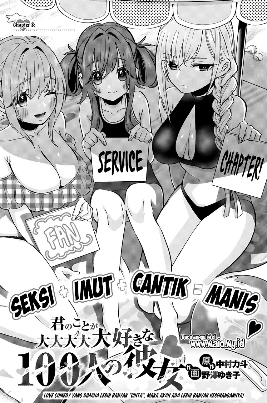Kimi no Koto ga Dai Dai Dai Dai Daisuki na 100-ri no Kanojo Chapter 8 - halaman 6