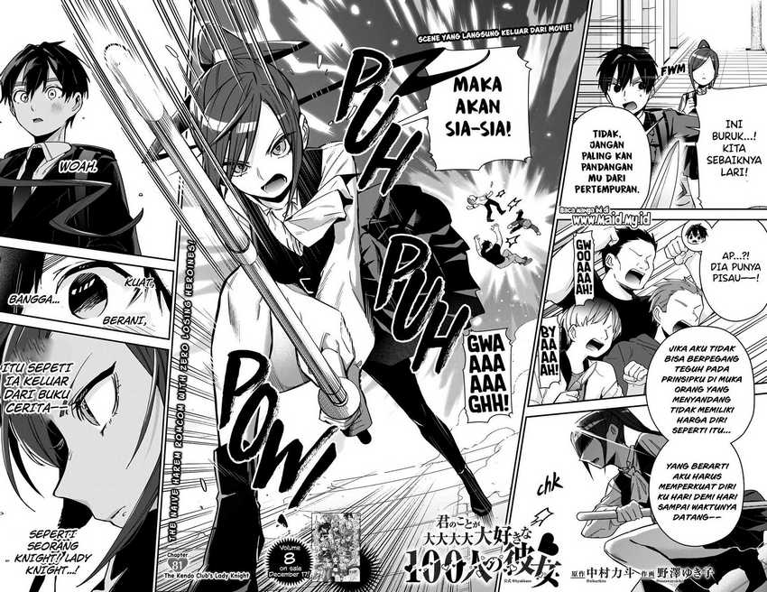 Kimi no Koto ga Dai Dai Dai Dai Daisuki na 100-ri no Kanojo Chapter 81 - halaman 4