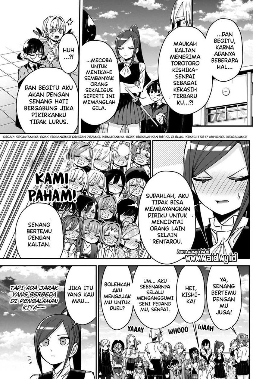 Kimi no Koto ga Dai Dai Dai Dai Daisuki na 100-ri no Kanojo Chapter 82 - halaman 4