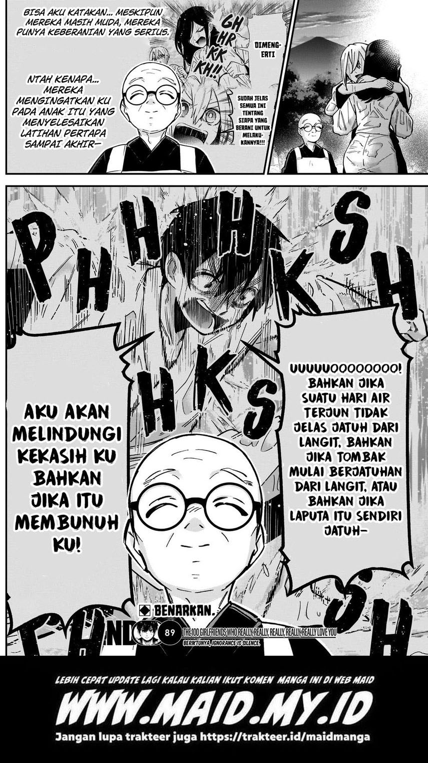 Kimi no Koto ga Dai Dai Dai Dai Daisuki na 100-ri no Kanojo Chapter 89 - halaman 10