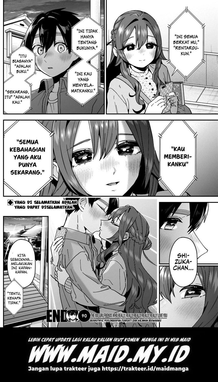 Kimi no Koto ga Dai Dai Dai Dai Daisuki na 100-ri no Kanojo Chapter 90 - halaman 21