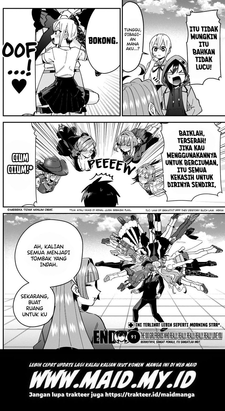 Kimi no Koto ga Dai Dai Dai Dai Daisuki na 100-ri no Kanojo Chapter 91 - halaman 23