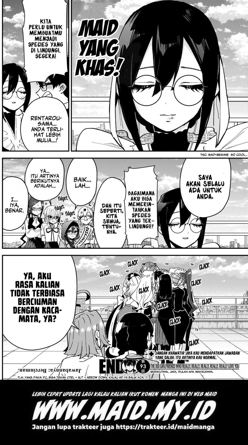 Kimi no Koto ga Dai Dai Dai Dai Daisuki na 100-ri no Kanojo Chapter 93 - halaman 22