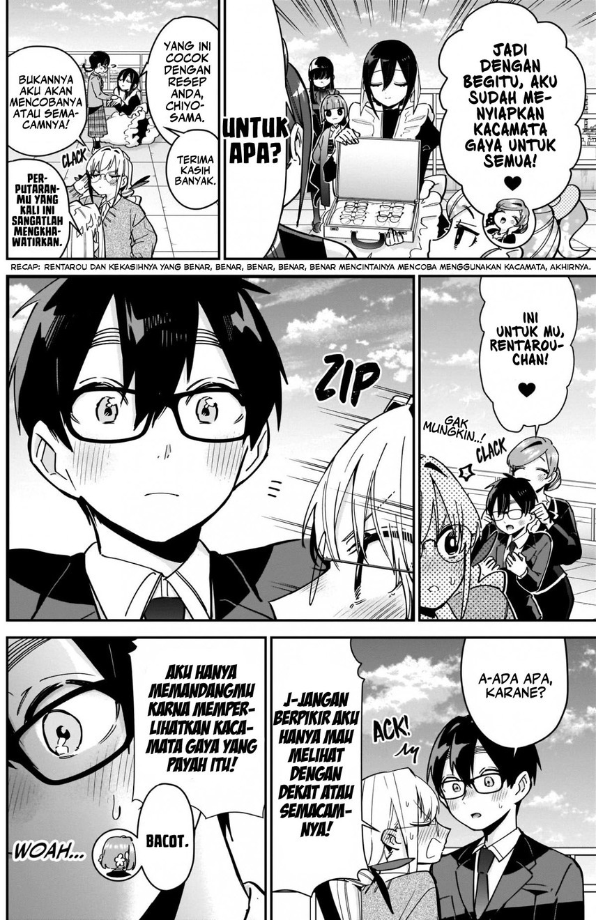 Kimi no Koto ga Dai Dai Dai Dai Daisuki na 100-ri no Kanojo Chapter 93 - halaman 4