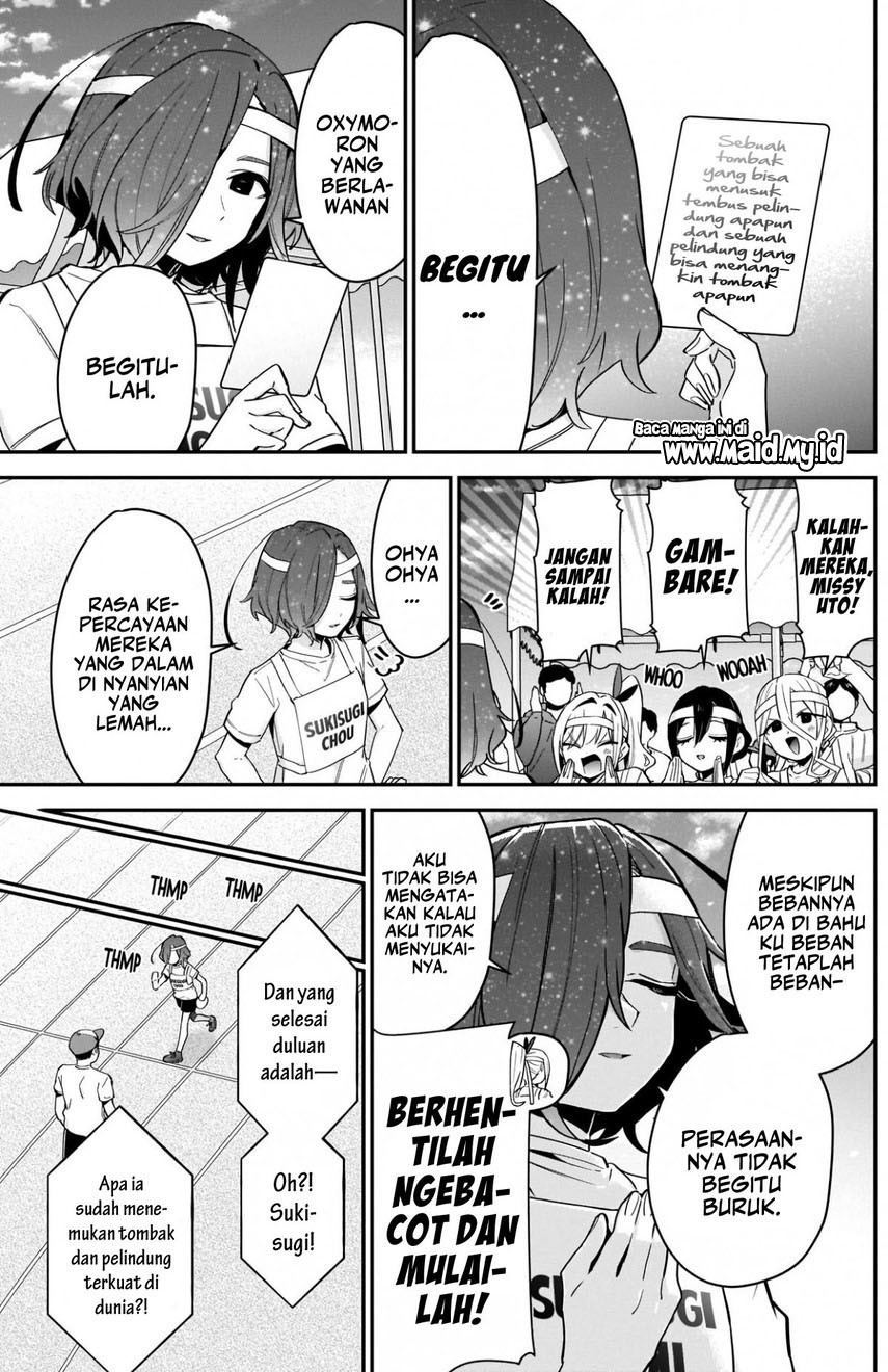 Kimi no Koto ga Dai Dai Dai Dai Daisuki na 100-ri no Kanojo Chapter 97 - halaman 17