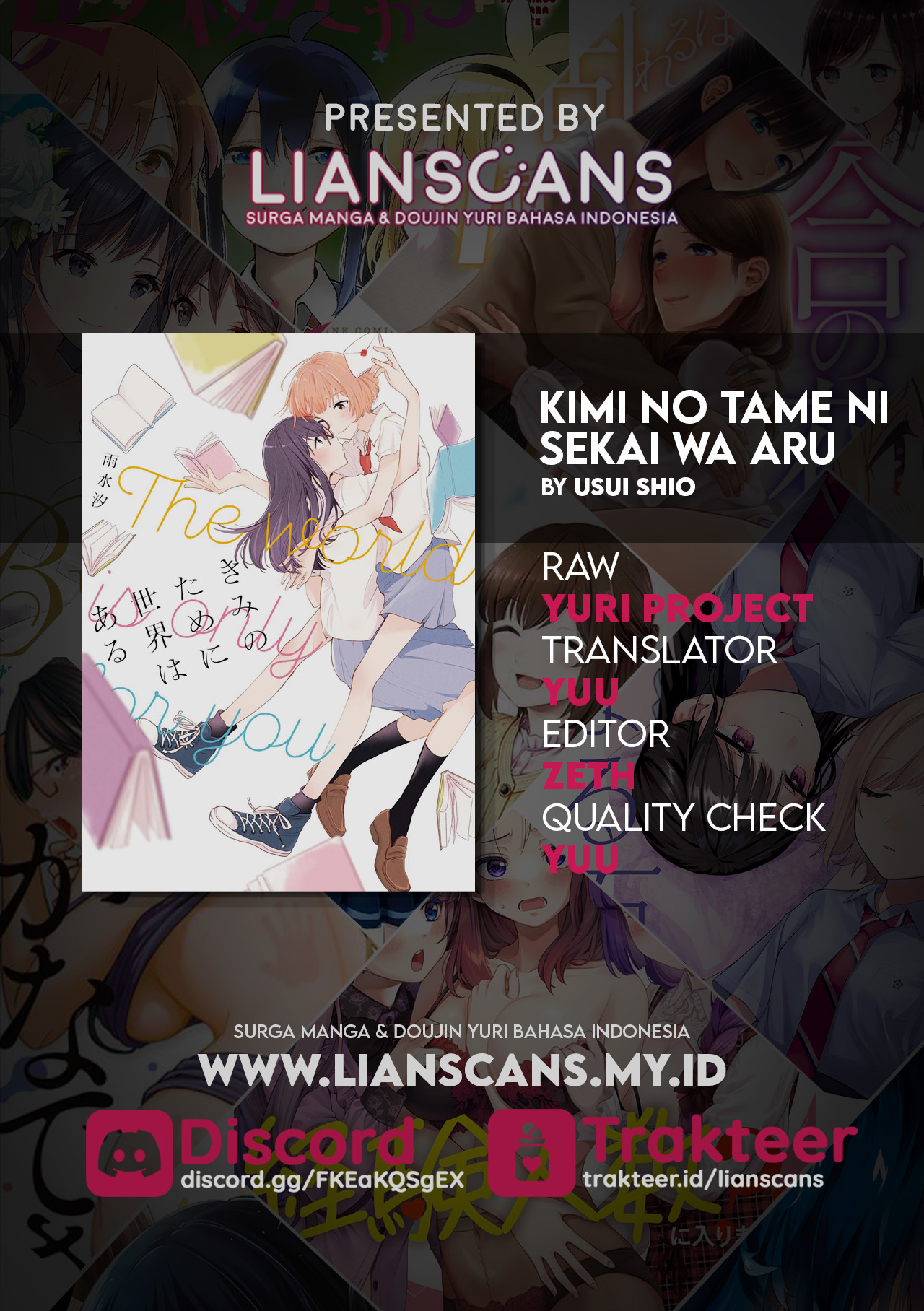 Kimi no Tame ni Sekai wa Aru Chapter 1 - halaman 35