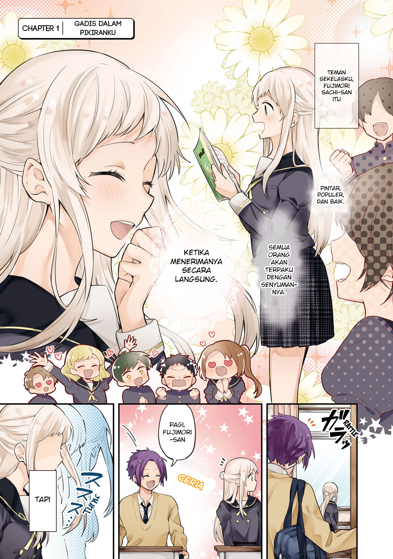 Kimi no Yokogao shika Mirenai Chapter 1 - halaman 4
