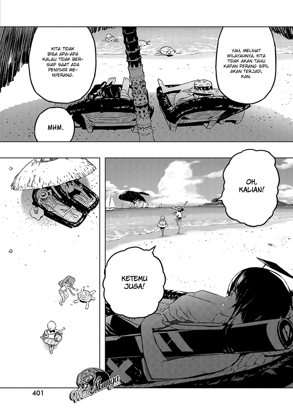 Kimi to Boku no Saigo no Senjou, Aruiwa Sekai ga Hajimaru Seisen Chapter 25 - halaman 15
