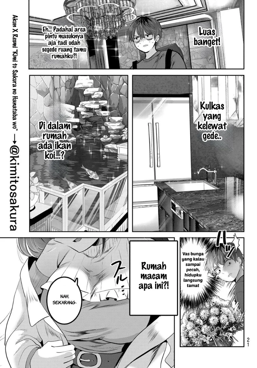 Kimi to Sakura no Hanataba wo - Denshi Gentei Egaki Oroshi Tokuten-tsuki Chapter 1 - halaman 18