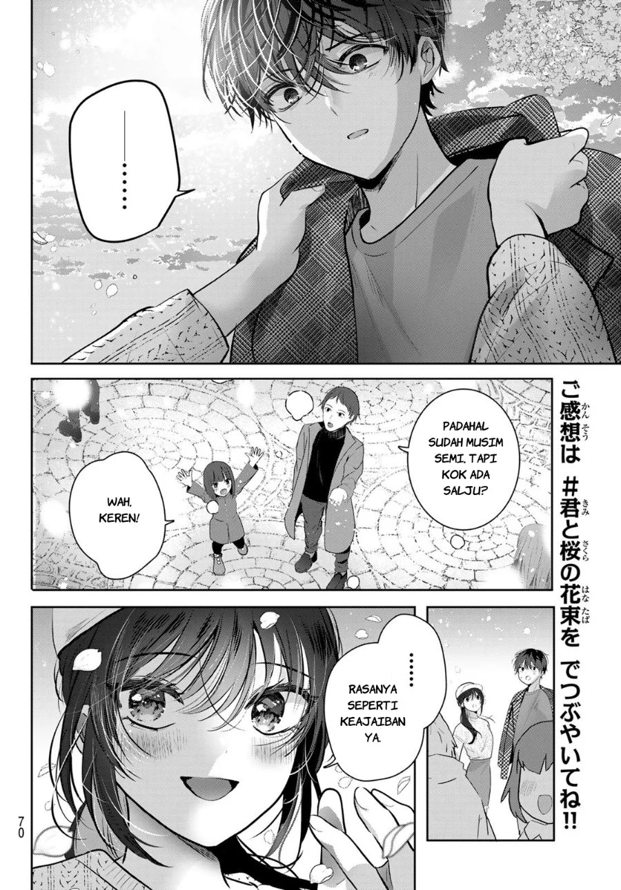 Kimi to Sakura no Hanataba wo - Denshi Gentei Egaki Oroshi Tokuten-tsuki Chapter 1 - halaman 65