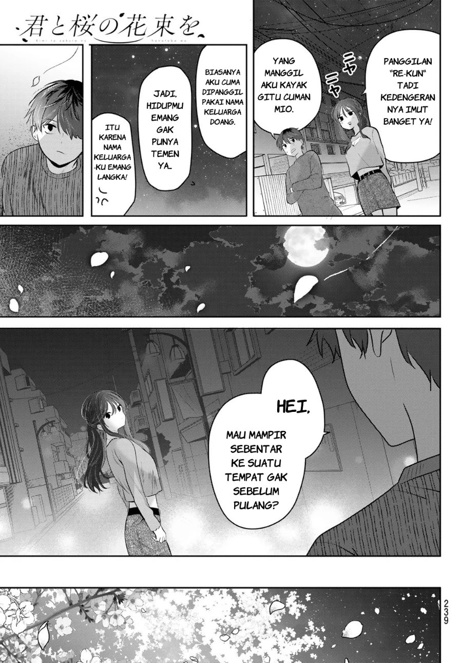 Kimi to Sakura no Hanataba wo - Denshi Gentei Egaki Oroshi Tokuten-tsuki Chapter 2 - halaman 38
