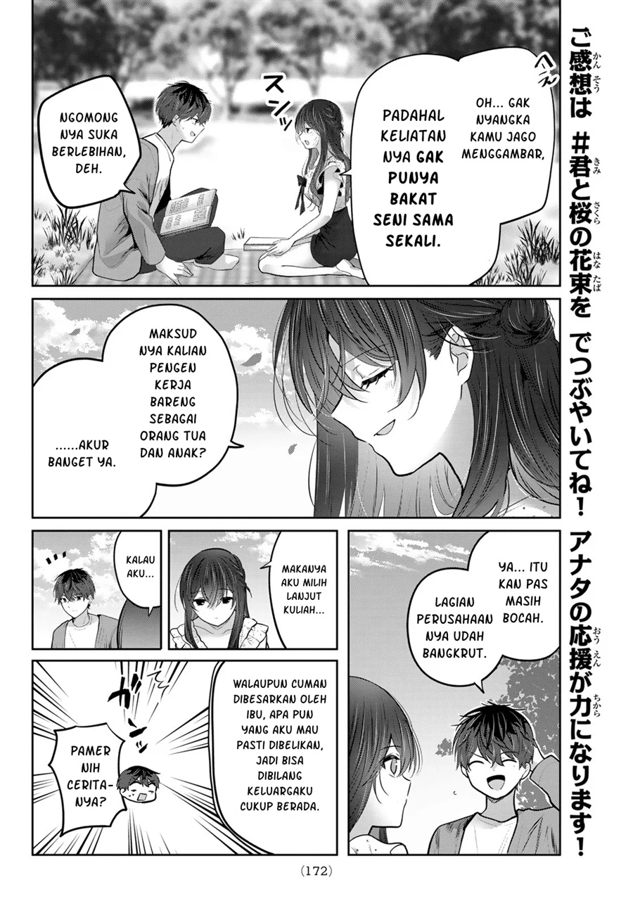 Kimi to Sakura no Hanataba wo - Denshi Gentei Egaki Oroshi Tokuten-tsuki Chapter 7 - halaman 9