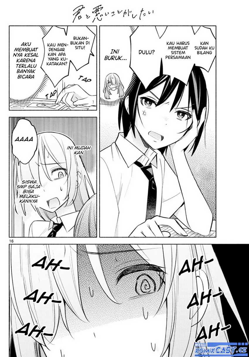 Kimi to Warui Koto ga Shitai Chapter 21 - halaman 17