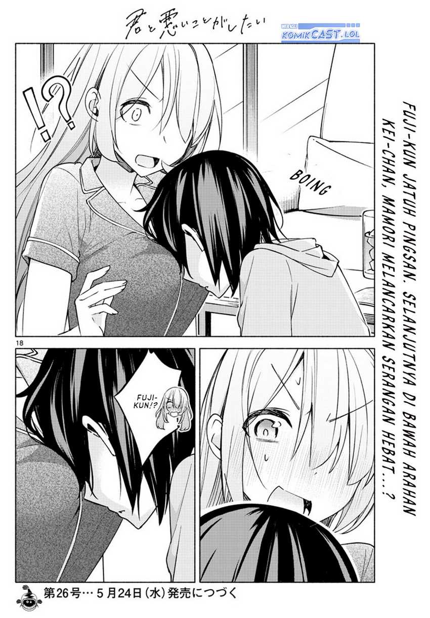 Kimi to Warui Koto ga Shitai Chapter 28 - halaman 19