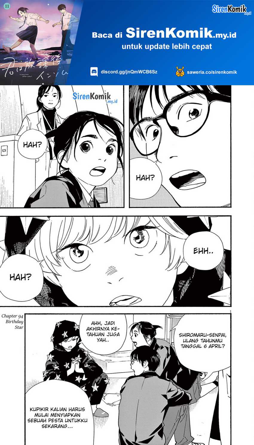 Kimi wa Houkago Insomnia Chapter 94 - halaman 2