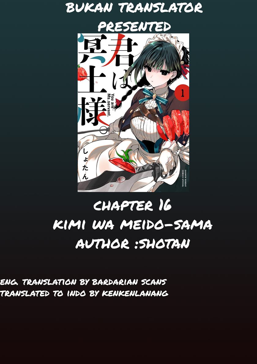 Kimi wa Meido-sama. Chapter 16 - halaman 1