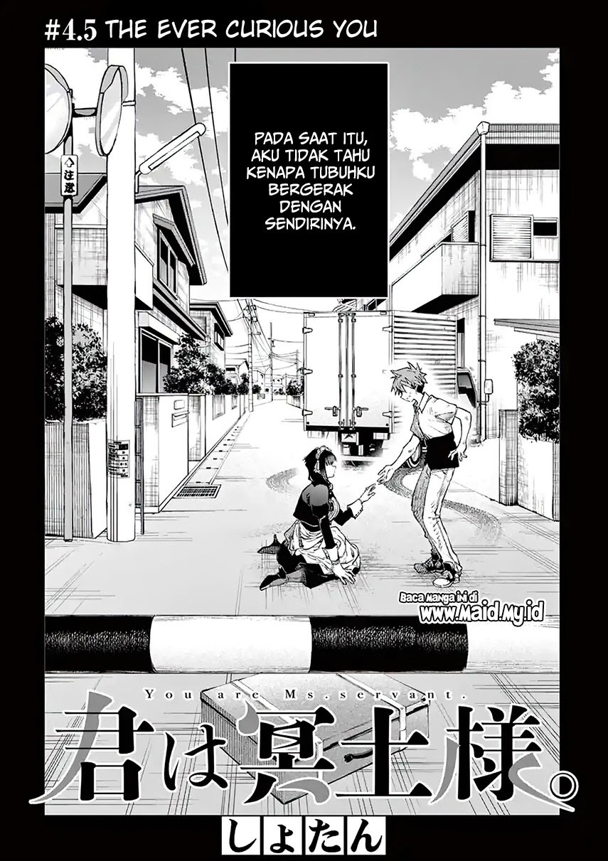 Kimi wa Meido-sama. Chapter 4.5 - halaman 4