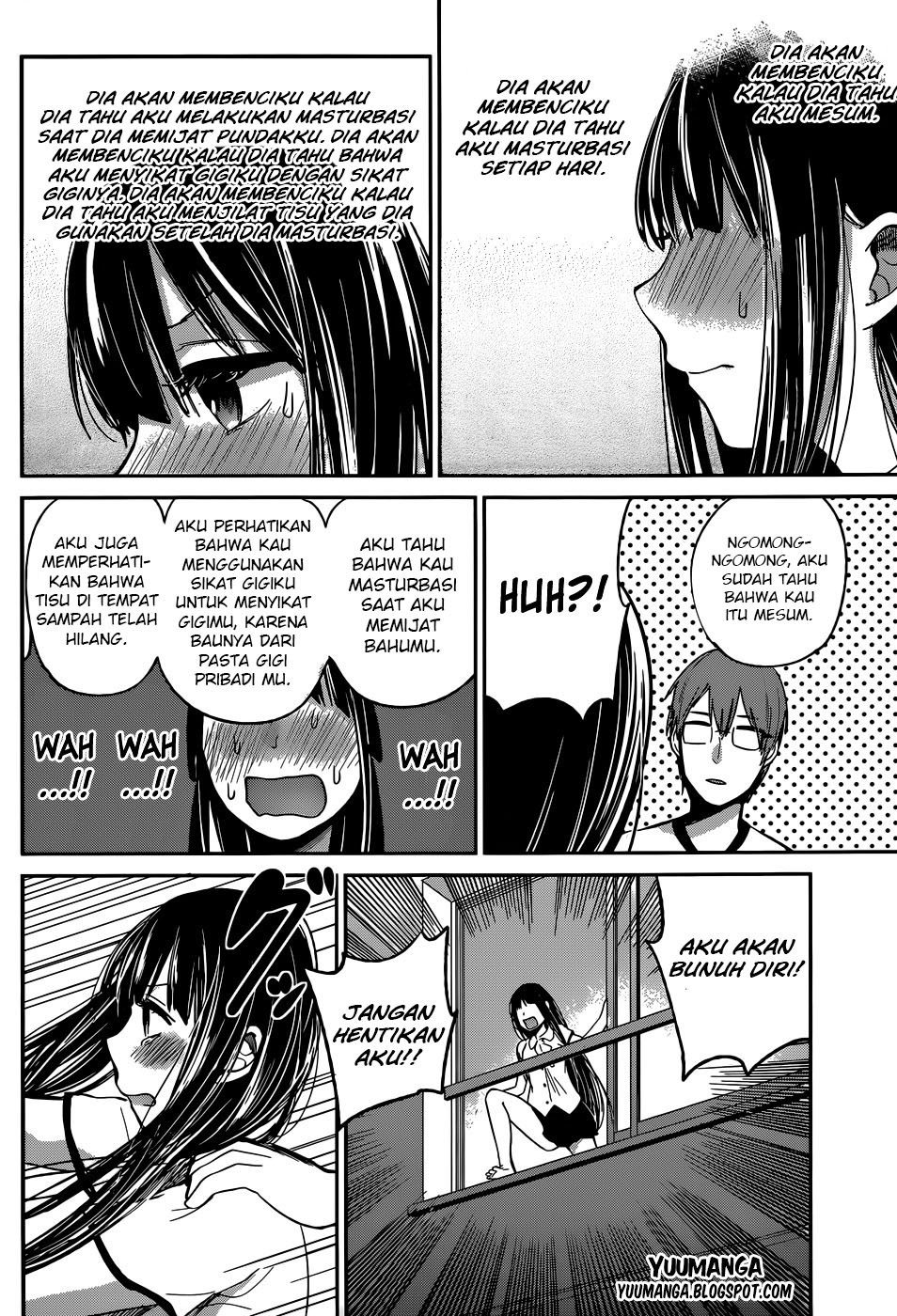 Kimi wa Midara na Boku no Joou Chapter 5 - halaman 35