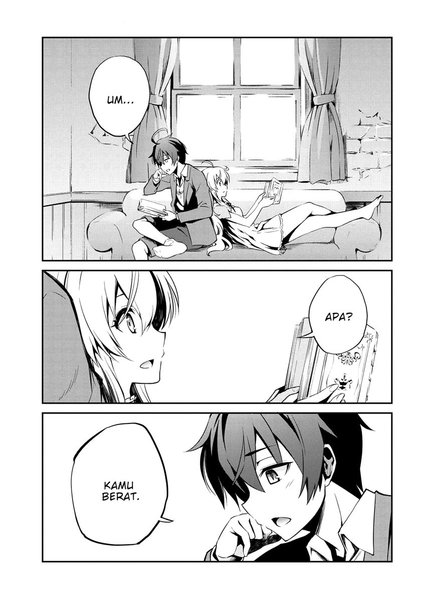 Kimi wa Shinenai Haikaburi no Majo Chapter 1.2 - halaman 17