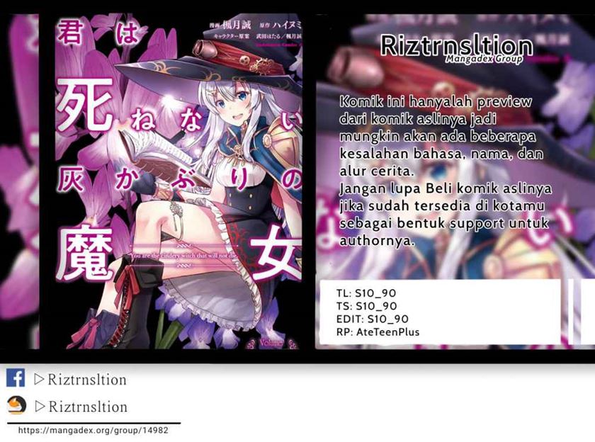 Kimi wa Shinenai Haikaburi no Majo Chapter 1.4 - halaman 1