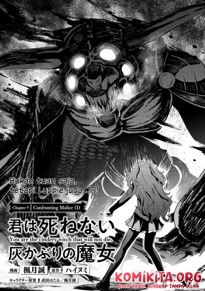 Kimi wa Shinenai Haikaburi no Majo Chapter 5.1 - halaman 5
