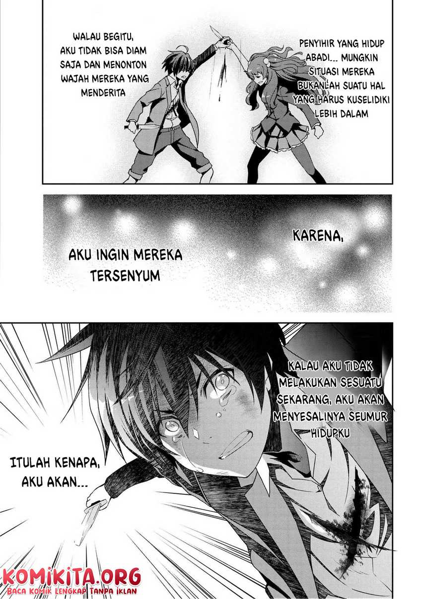 Kimi wa Shinenai Haikaburi no Majo Chapter 5.2 - halaman 23