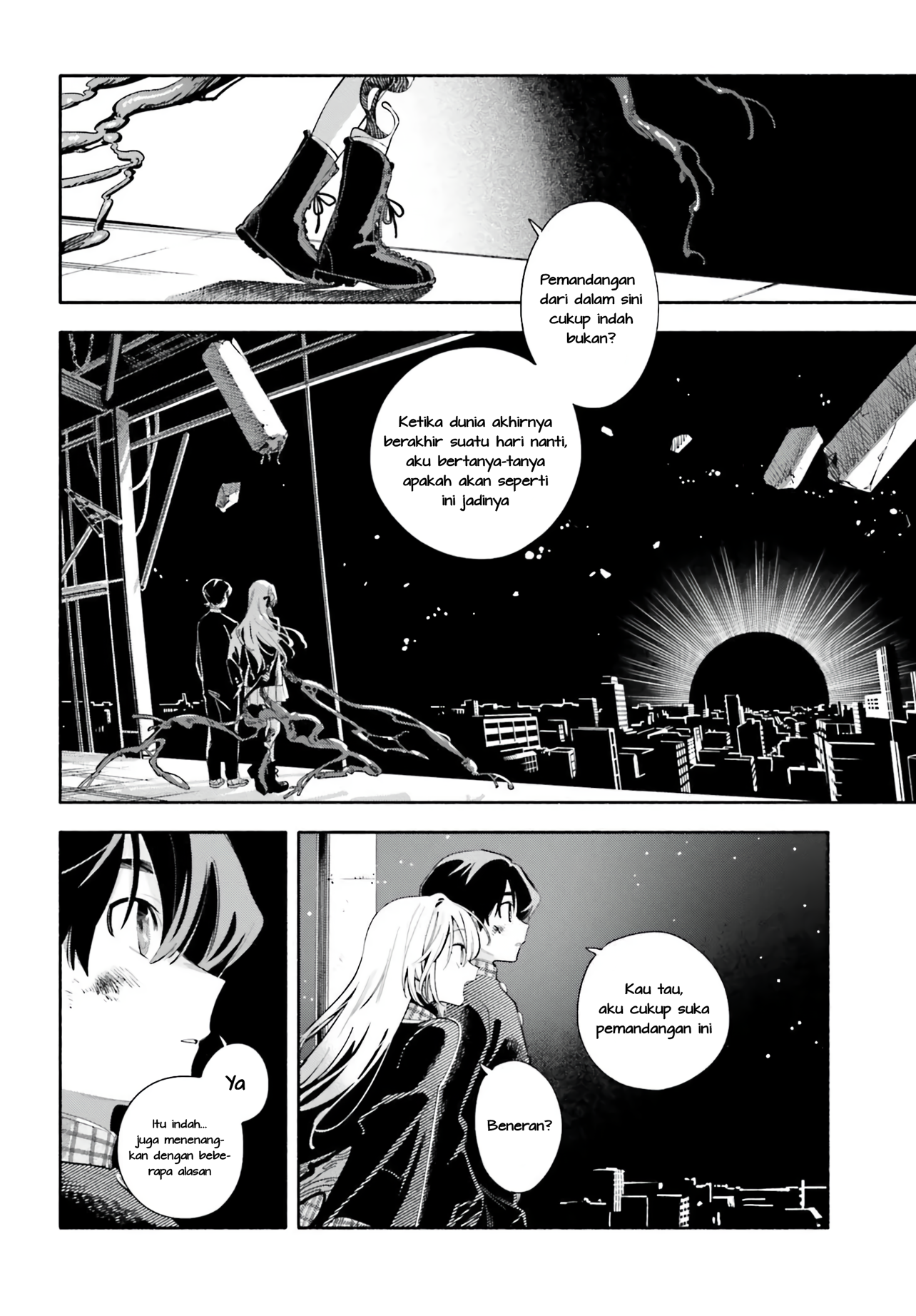 Kimi wa Shuumatsu Chapter 1 - halaman 55
