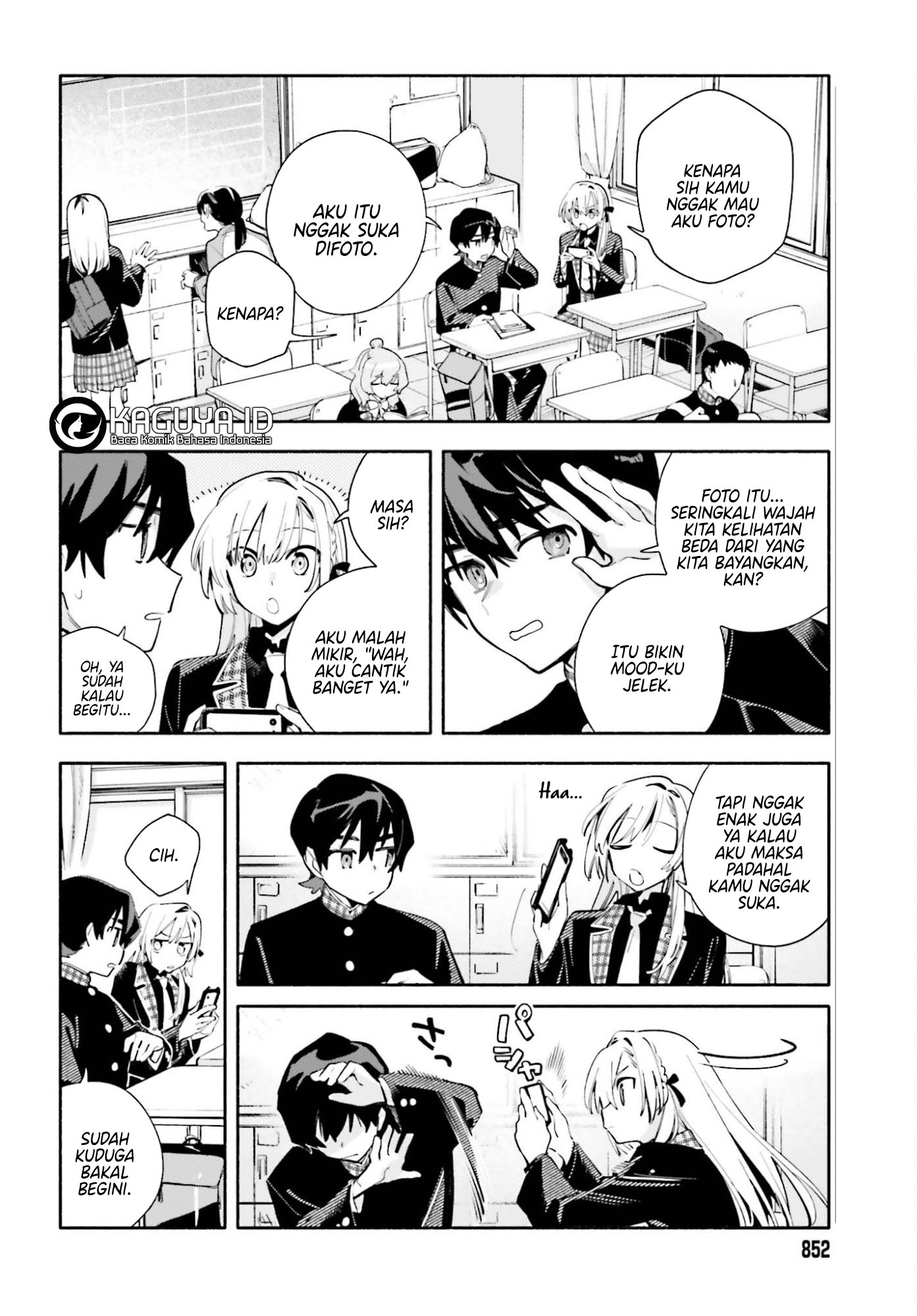 Kimi wa Shuumatsu Chapter 3.5 - halaman 3