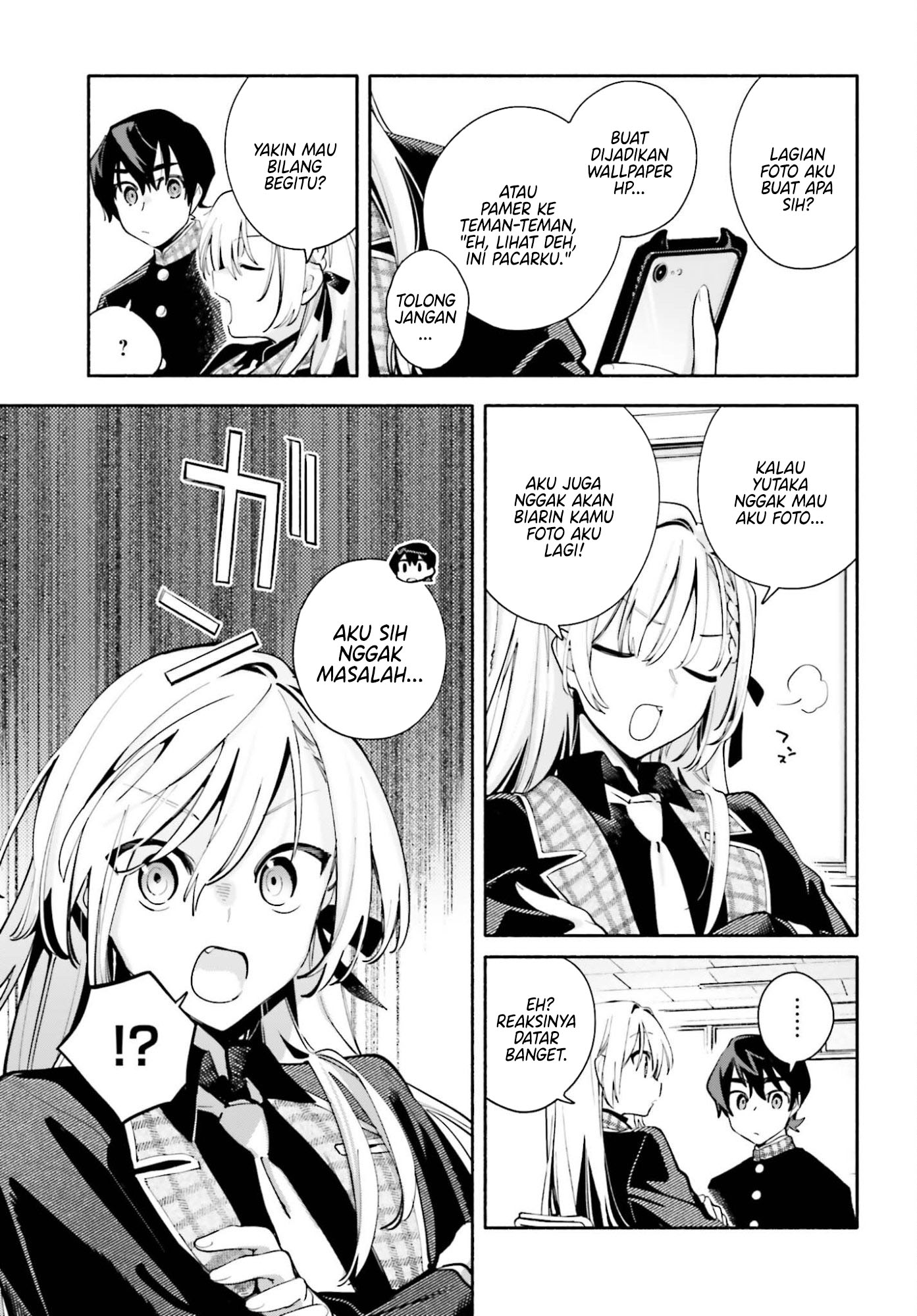 Kimi wa Shuumatsu Chapter 3.5 - halaman 4