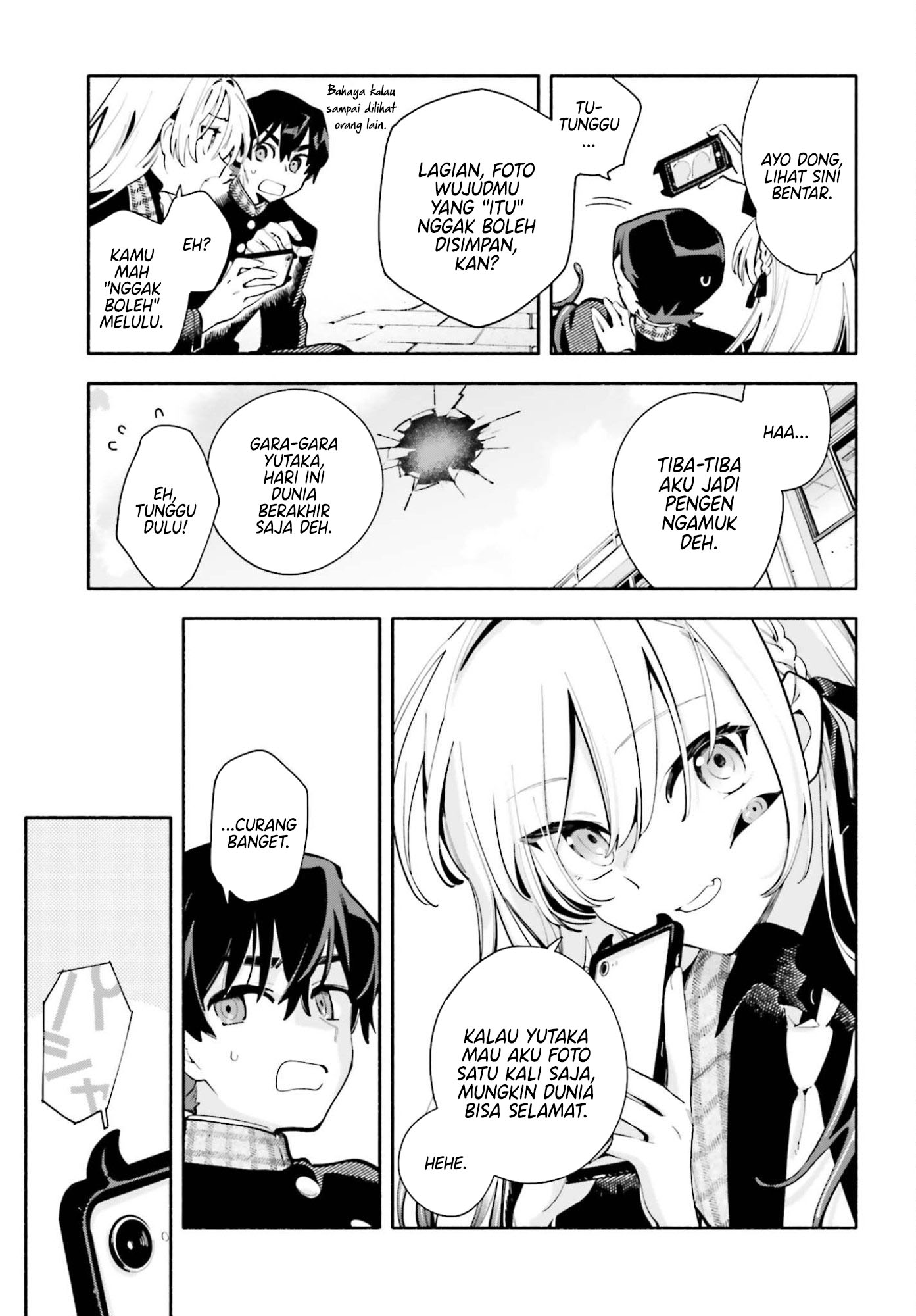 Kimi wa Shuumatsu Chapter 3.5 - halaman 8